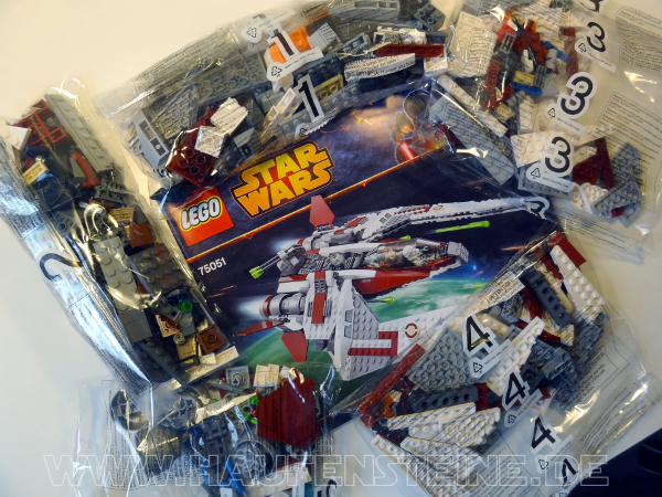 LEGO Star Wars Adventskalender 2014 alternative diy selber machen jedi scout fighter 75051 foto selbst gestalten guide anleitung